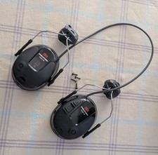 3M PELTOR ProTac III Headset 31 dB Black Helmet Mounted MT13H221P3E Large New