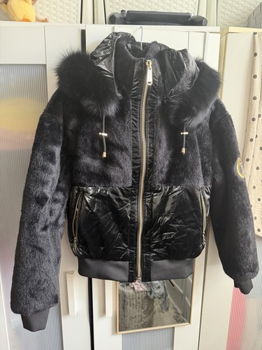 Real fur hood coat - coat, jacket