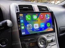 9" For Toyota Auris 2006-2012 Android 14 Stereo Radio GPS Sat Nav DAB+ Carplay