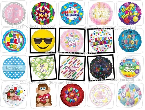 Air filled foil balloons - foil,