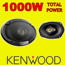 KENWOOD 6"x9" 6x9 1000W 3-way