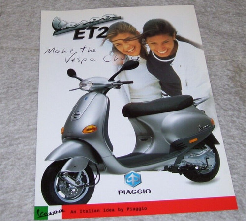 Vespa et2 scooter piaggio - vespa,