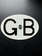 Vintage GB AA Car Badge - GB
