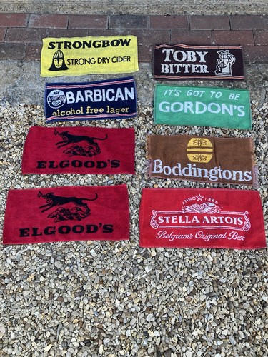 Vintage pub bar towels man - 8,
