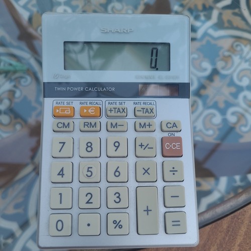 Sharp calculator elsi - sharp, mate