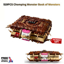 519Pcs Harry Potter Chomping Book Of Monsters 76449 Building Blocks Set Model UK