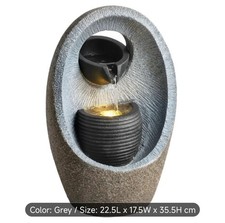 Water Feature with 2-Tier