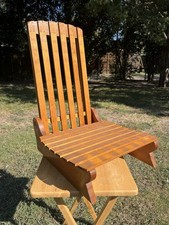 VINTAGE OLD TOWN CANOE Company Solid Wood Folding Canoe Seat