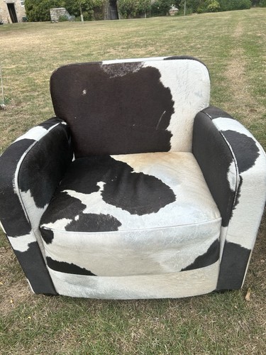 Cow hide chair leather - hide,