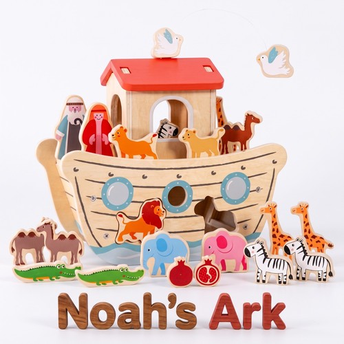 The wooden toy factory noah - wooden, noah's