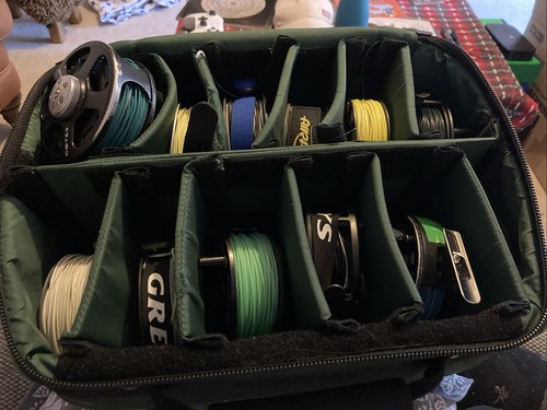 Job lot fly fishing reels - lot,