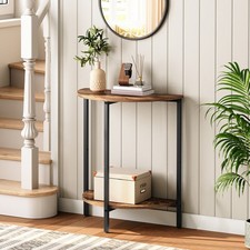 HOOBRO Side Table Half Moon