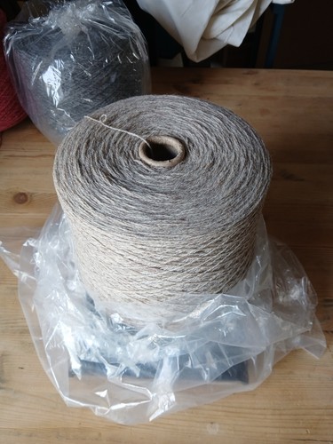 Knoll yarn weaving - weaving, knitting