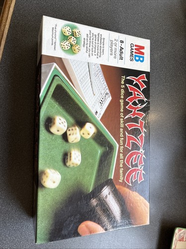 Vintage 1985 games - mb, yahtzee