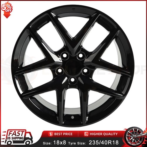 New gloss black alloy - 18", 8"