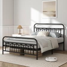 Metal Bed Frame w/Headboard
