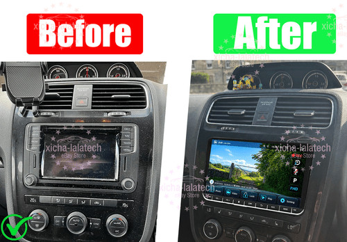 Head unit screen - head, 2008-2017