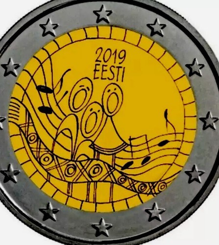 Estonia coin 2 - estonia, 🇪🇪