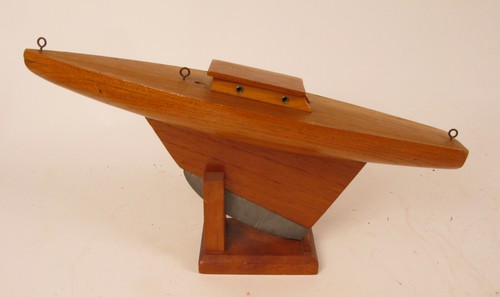 Vintage pond boat - pond,