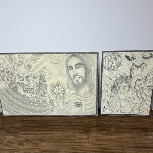 Original prison artwork hand - original,