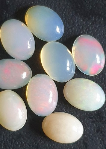 Ethiopian opals 8x6mm welo - 8x6mm,