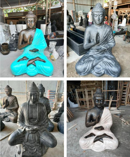 Giant buddha statue - buddha, ornament