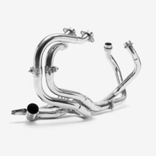 Honda VFR800 Exhaust 2002 to 2013 Vtec LEXTEK Stainless Steel Down Pipes Headers