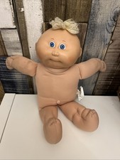 Cabbage Patch Kids 1982 Baby Doll Blonde Boy Blue Eyes