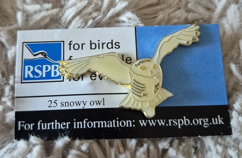 Rspb bird pin badge no - no, 25