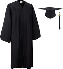 Graduation Gown and Cap Set