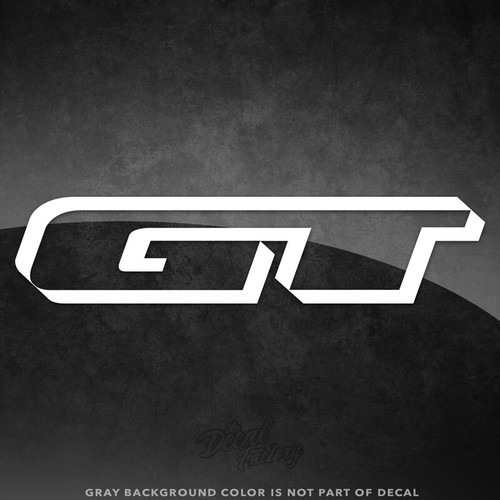 Bicycle display logo vinyl - gt,