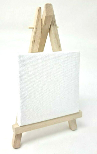 16cm wooden easel - easel, mini