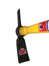 Heavy Duty 5lb Grubbing Mattock Pick axe Steel Head Fibreglass Handle 90cm 36in