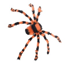  Hairy Spider Cartoon Decorations Ornaments Halloween Wall-crawling Large