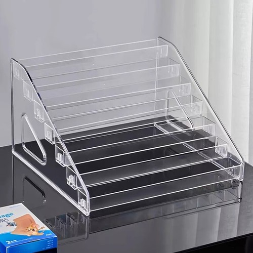 Tier clear plastic collector - 7-tier,