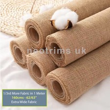 Natural Hessian Fabric Extra