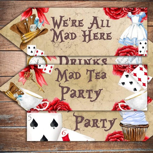 Set alice in wonderland - alice,