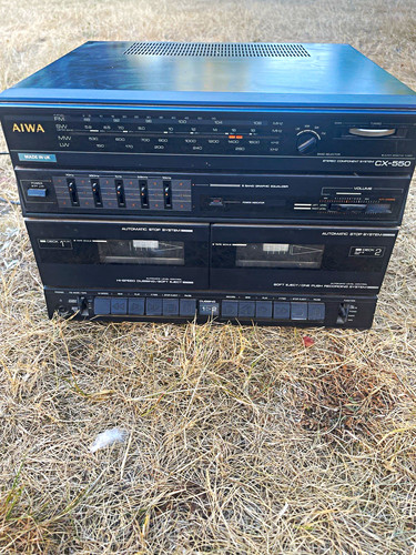 Aiwa 550k stereo - aiwa, cassette