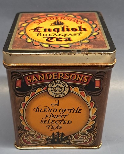Vintage sandersons english tea - vintage,