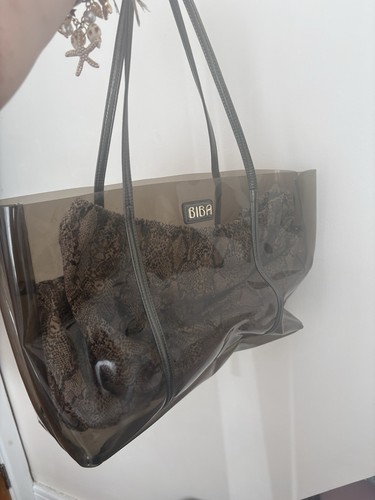 Vintage biba brown tote - vintage,