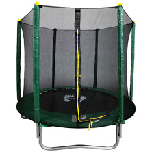 Velocity 6ft Trampoline with Enclosure Green