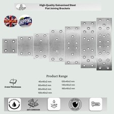 Flat Joining Plates 2mm Thick