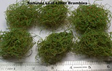 WWS Summer Brambles Flock Static Grass Hornby Peco Railway Scenery 