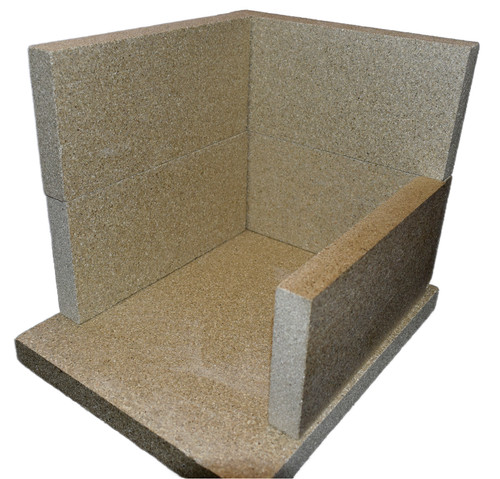 Vermiculite brick fire board - vermiculite,
