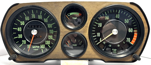 Vdo speedometer instrument - speedometer,