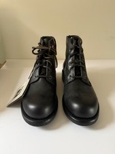 New Black mens FRYE  lace up