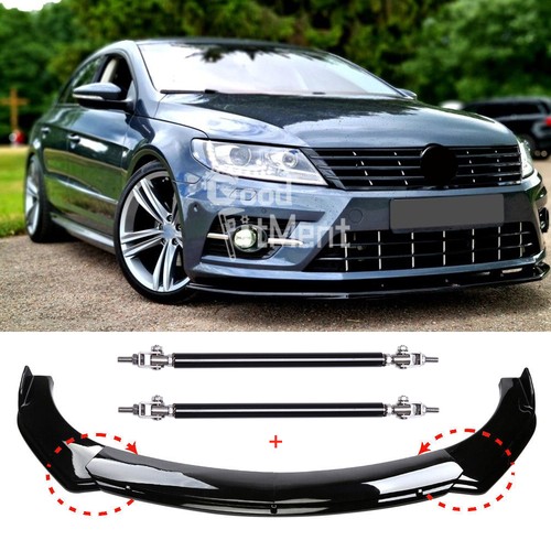 Gloss black front - black,