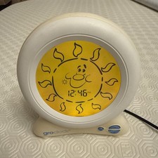 Groclock Sleep Trainer Gro Company Alarm Clock Night Light HJ008 - Tested