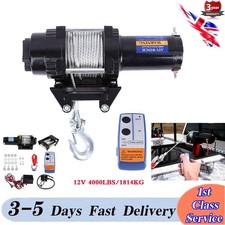 4000lb 12V Electric Winch