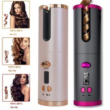 Cordless Curling Iron LCD